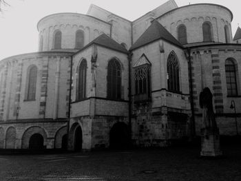 Facade of church