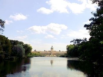 River with buildings in background