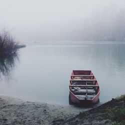 Scenic view of calm sea