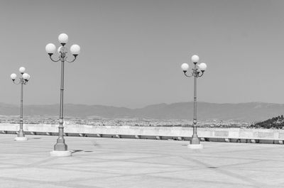 View of street light at night