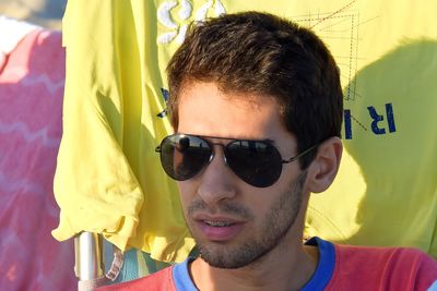 Young man wearing sunglasses