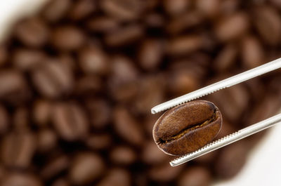 Close-up of coffee beans