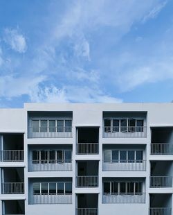 Low angle view of building against sky