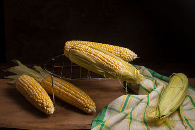 Close-up of corn