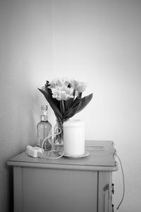 Close-up of vase on table