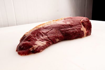 Close-up of bread on table