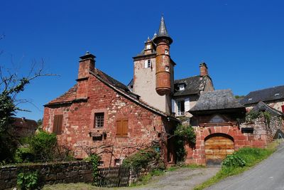 Historic building against clear sky