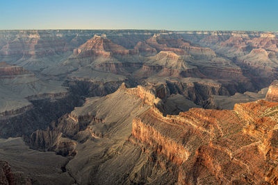 High angle view of landscape