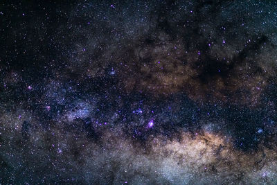 Full frame shot of star field