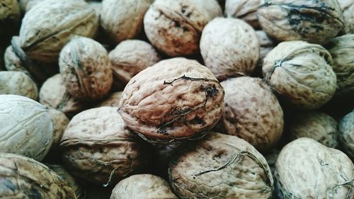 Full frame shot of pebbles