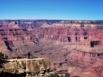 Rock formations in grand canyon national park 