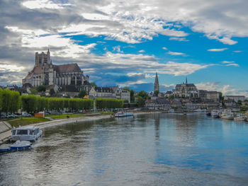 River with buildings in background