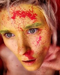 Close-up portrait of a boy