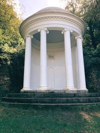 Entrance of historic building