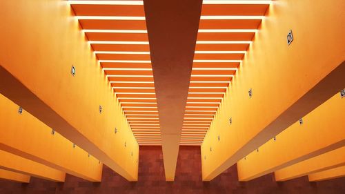 Low angle view of ceiling