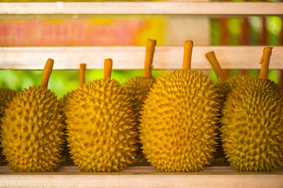 Close-up of yellow fruits for sale