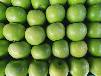 Full frame shot of oranges in market