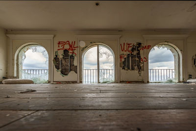 Interior of historic building