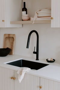 Interior of bathroom