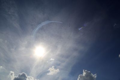 Low angle view of sky