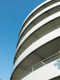 Low angle view of modern building