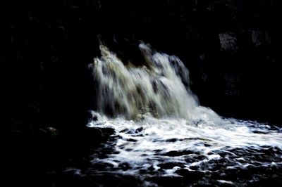 View of waterfall