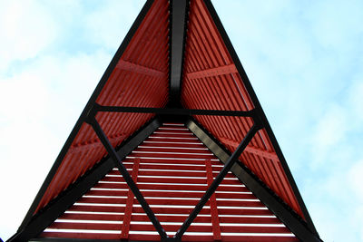 Low angle view of building against sky