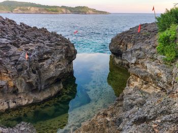 Scenic view of sea