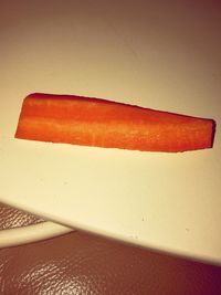 Close-up of red wall