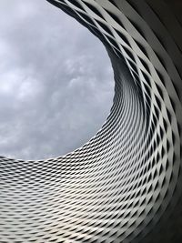 Low angle view of skylight