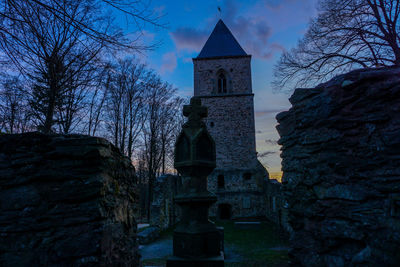 Statue of church