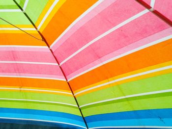 Full frame shot of multi colored umbrella