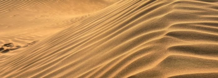 Full frame shot of sand dune
