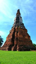 Low angle view of a temple