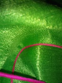 Full frame shot of green leaf