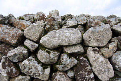 Substantial dry stone wall