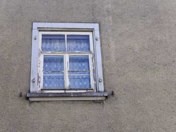 Low angle view of window