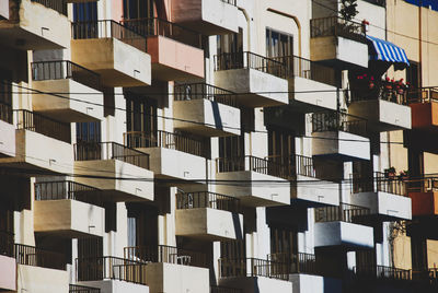 Full frame shot of residential building