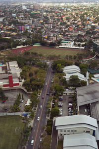 Aerial view of cityscape