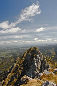 Poland tatra mountains giewont. view of giewont in the background zakopane. spring in the tatras.