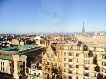 Buildings in city
