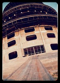 Low angle view of built structure