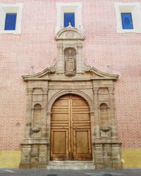 Facade of building