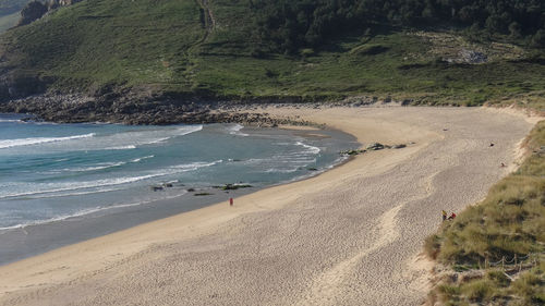 Scenic view of beach