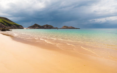 Erquy cape in brittany, france