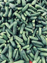 Full frame shot of vegetables for sale at market