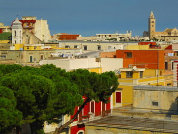 View of buildings in city