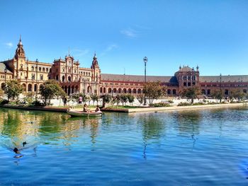 Buildings at waterfront