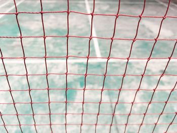 Full frame shot of net