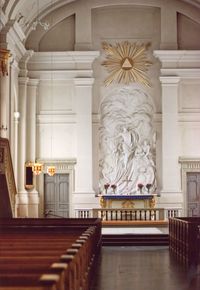 Interior of adolf fredrik church